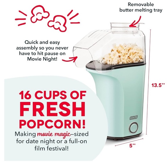 Dash fresh popcorn maker - Picture 5 of 6